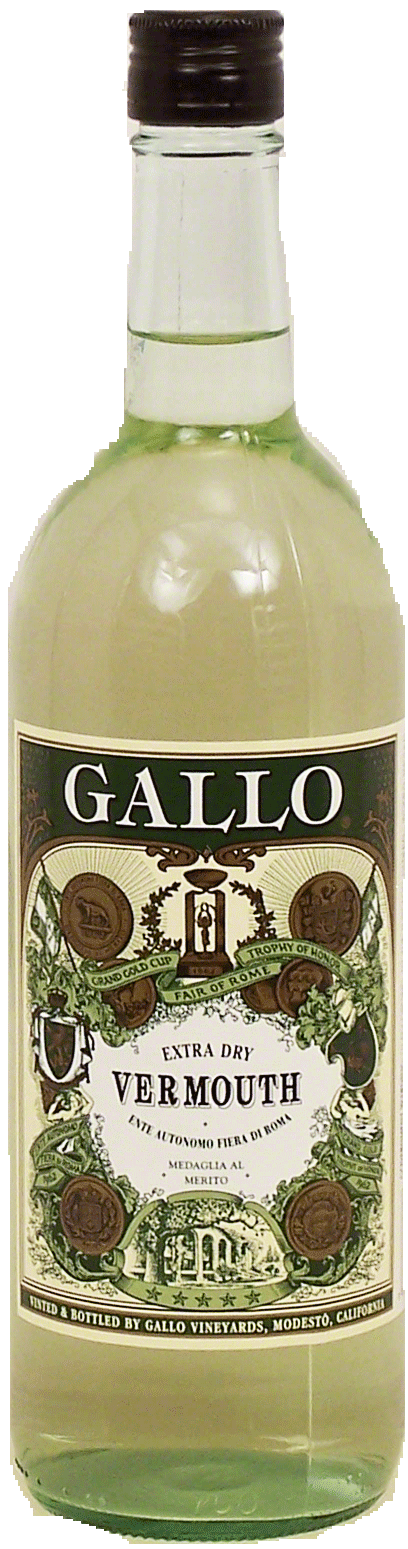 Gallo  extra dry vermouth, 16% alc. by vol. Full-Size Picture